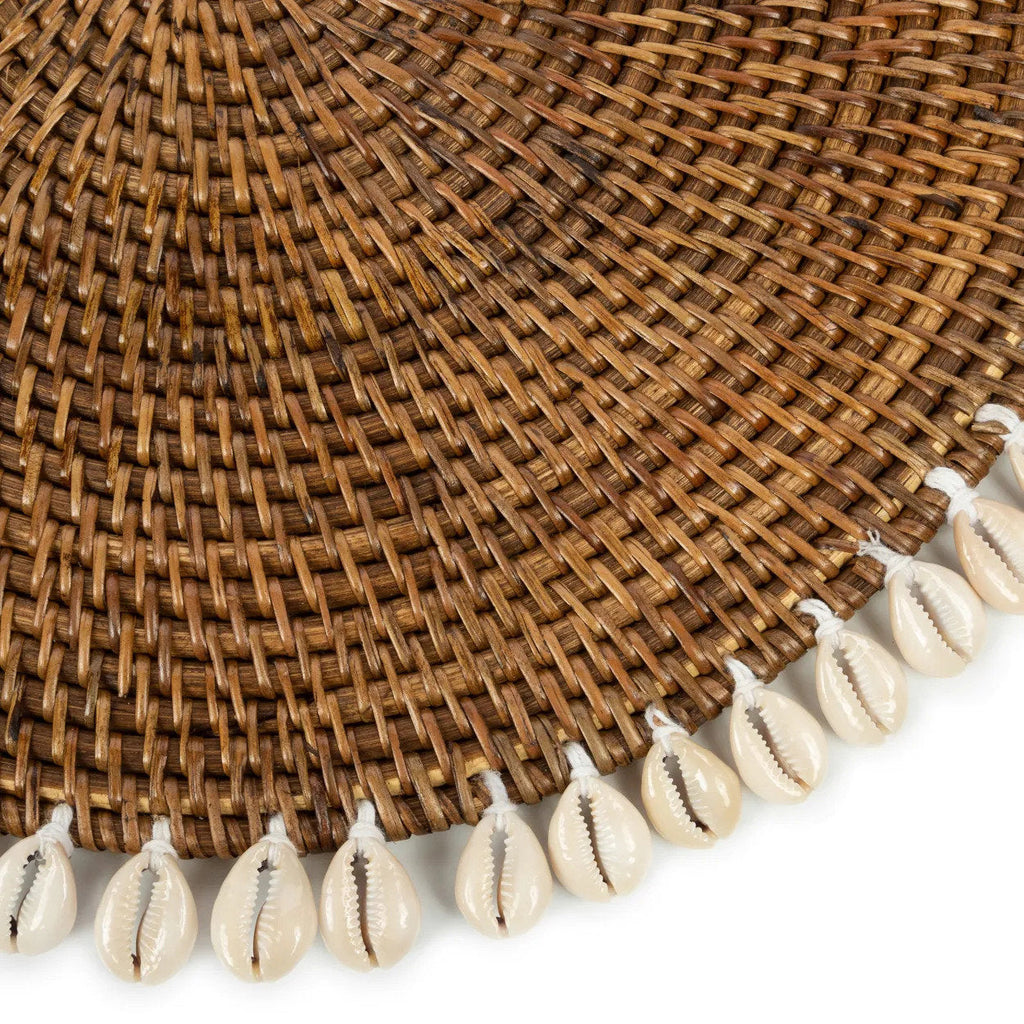 The Colonial Shell Placemat - Natuurlijk bruin — Bazar Bizar, foto 6