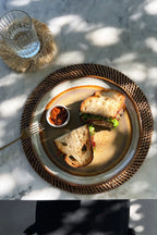 De koloniale placemat - natuurlijk bruin — Bazar Bizar, foto 4