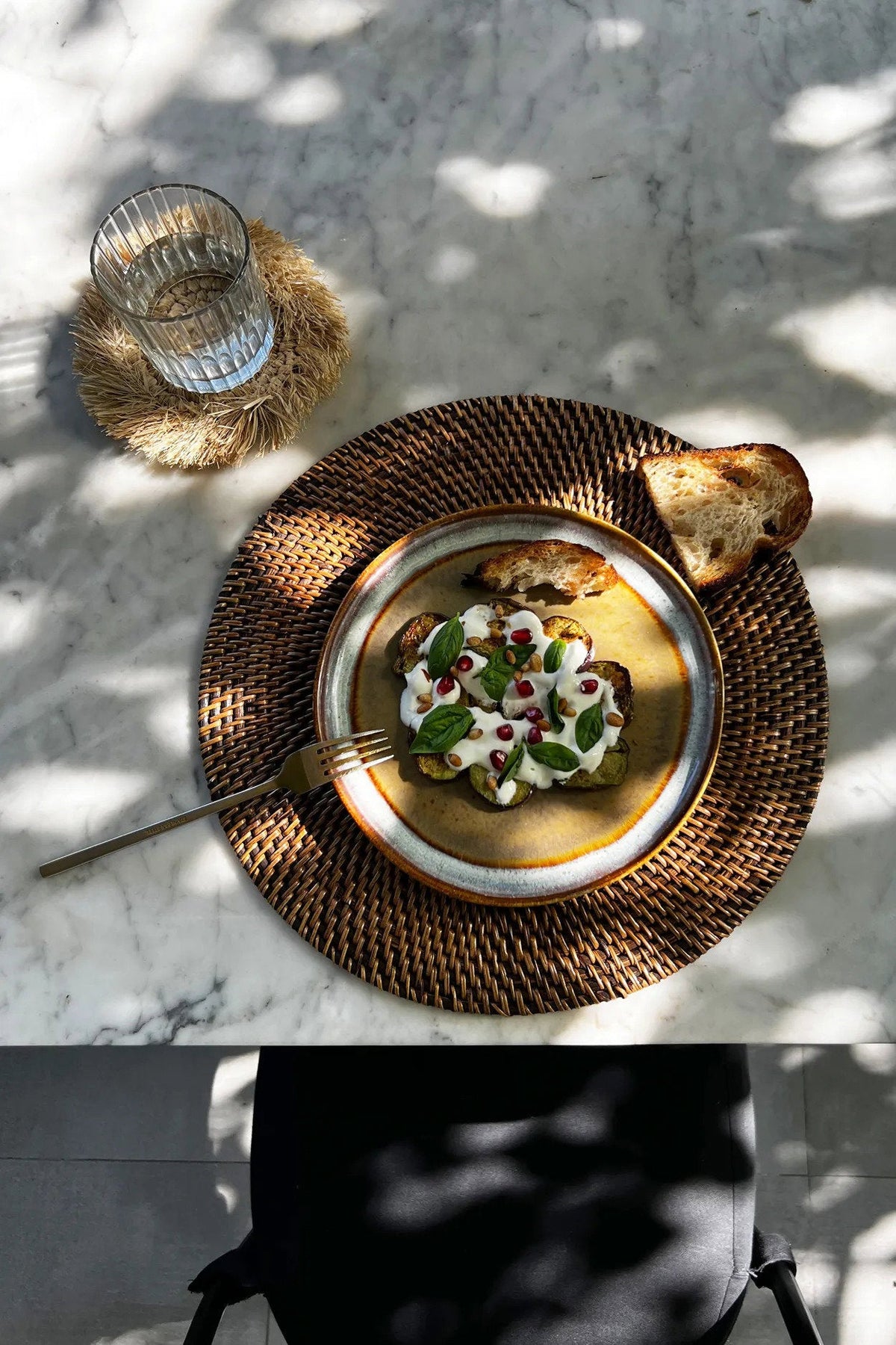 De koloniale placemat - natuurlijk bruin — Bazar Bizar, foto 3
