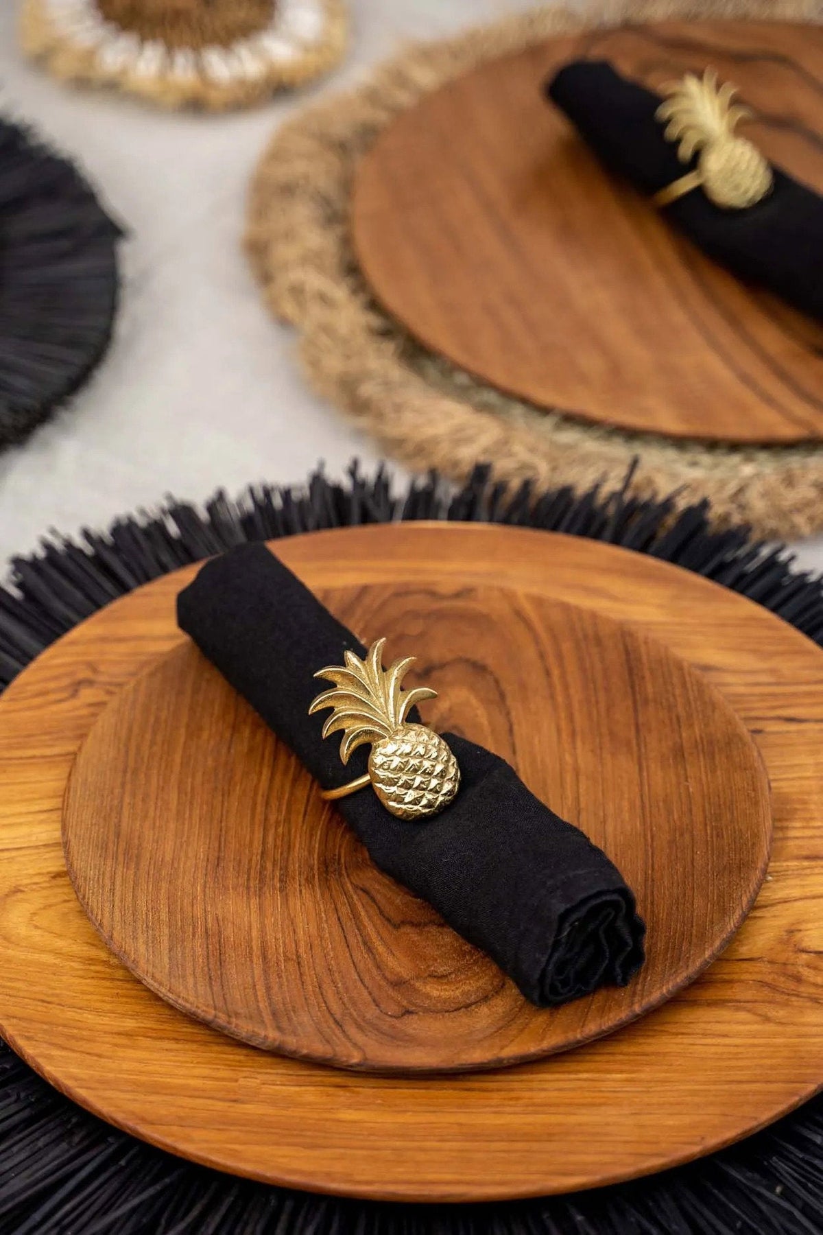Het Teak Root Ronde Bord - XL — Bazar Bizar, foto 3
