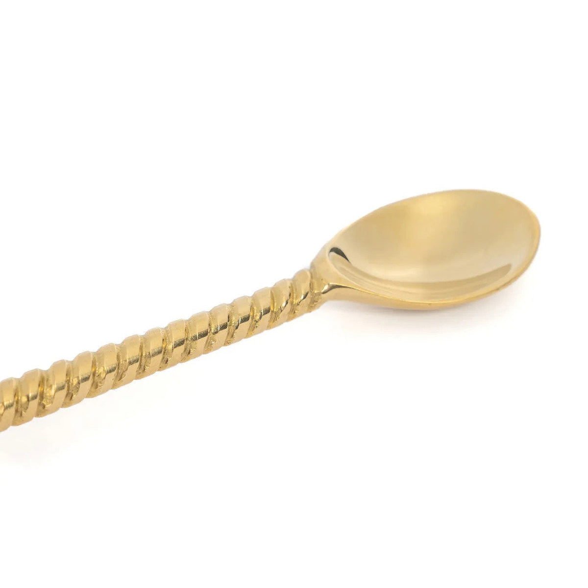 De Ananas Lange Lepel - Goud — Bazar Bizar, foto 3