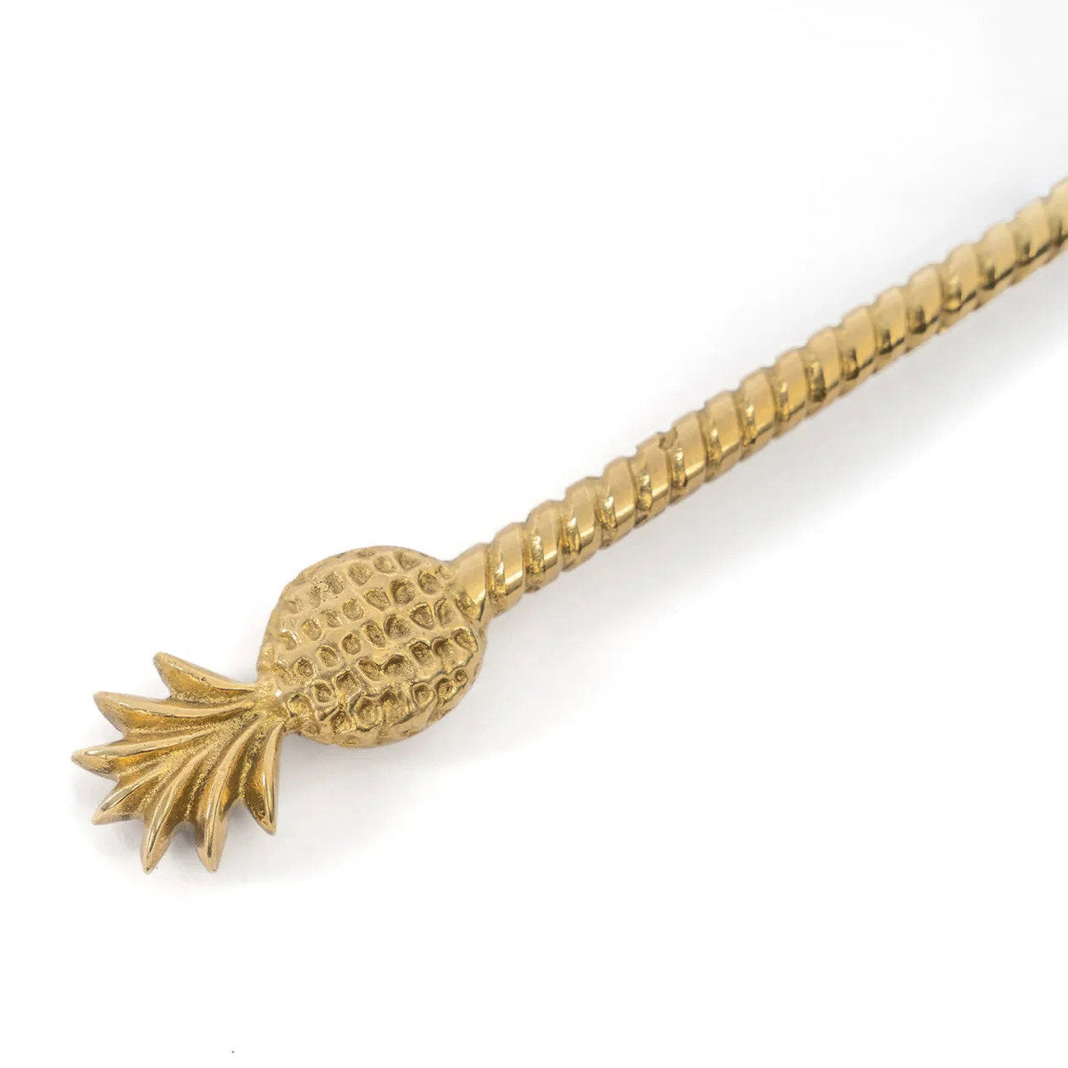 De Ananas Lange Lepel - Goud — Bazar Bizar, foto 4