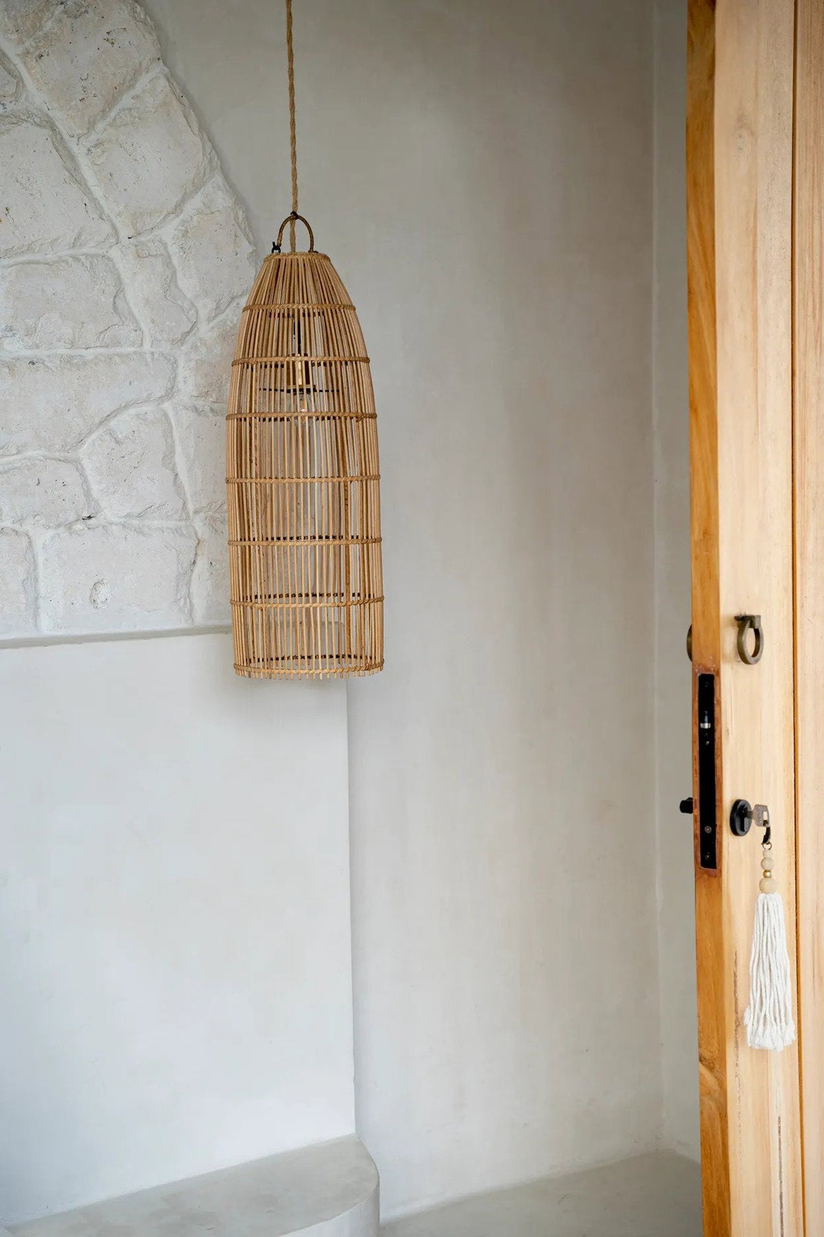 De Fish Trap Hanger - Naturel - M — Bazar Bizar, foto 5