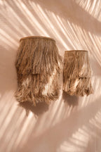 De Abaca Wandappliqué - Naturel - S — Bazar Bizar, foto 3