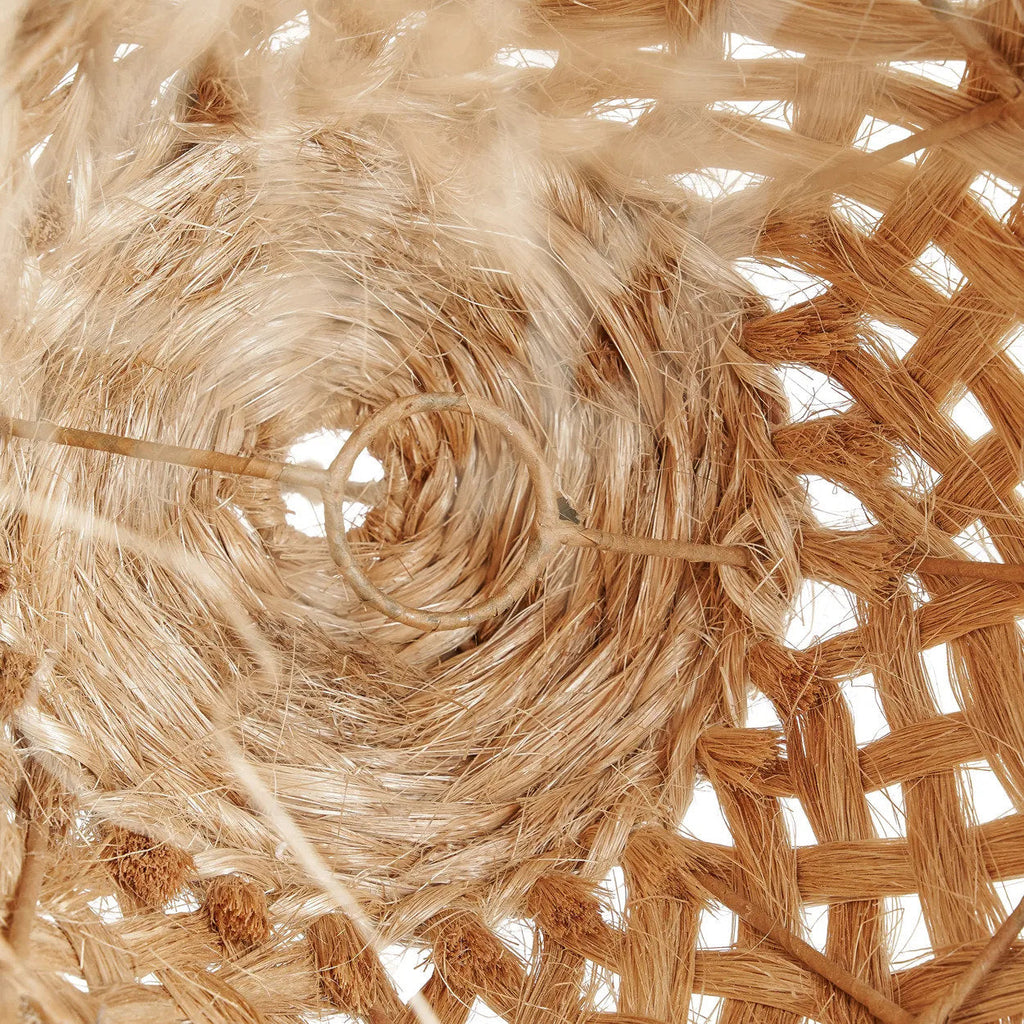 De Abaca Jelly Fish-hanger - Naturel - S — Bazar Bizar, foto 6