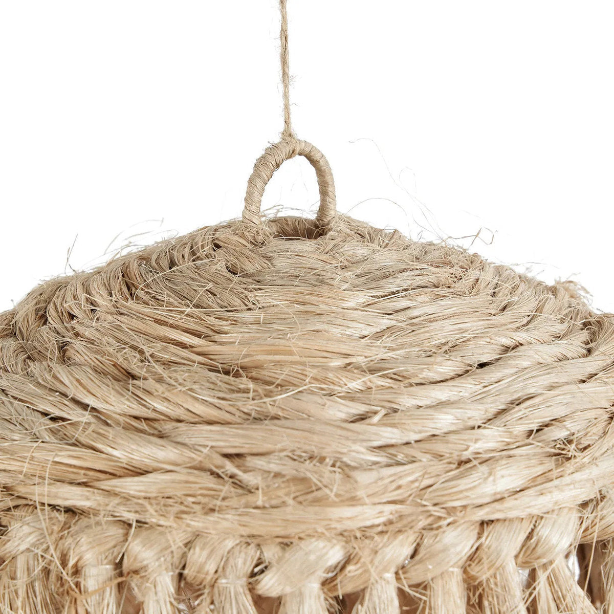 De Abaca Jelly Fish-hanger - Naturel - L — Bazar Bizar, foto 6