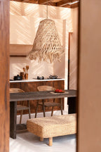 De Abaca Jelly Fish-hanger - Naturel - L — Bazar Bizar, foto 3