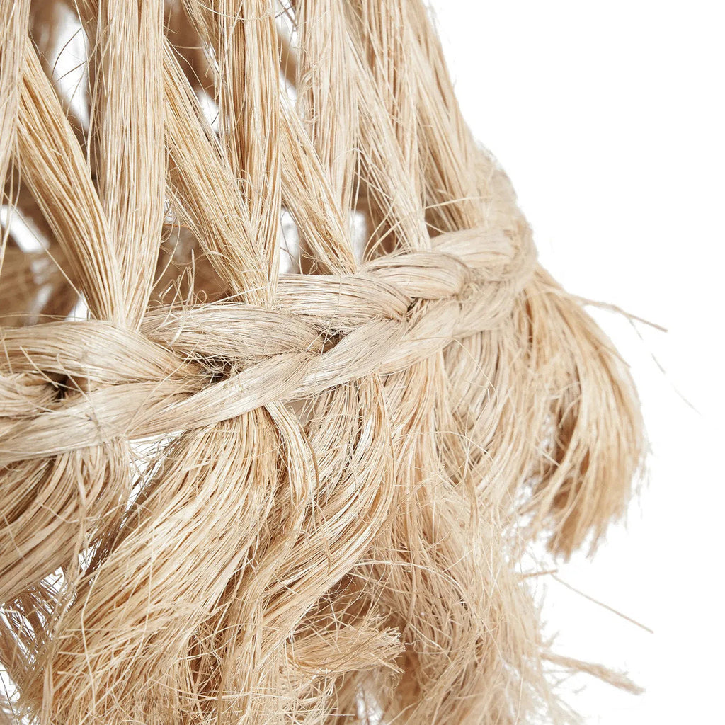 De Abaca Jelly Fish-hanger - Naturel - L — Bazar Bizar, foto 5
