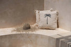 De Gili Palm Kussenhoes - Natuurlijk Zwart — Bazar Bizar, foto 8