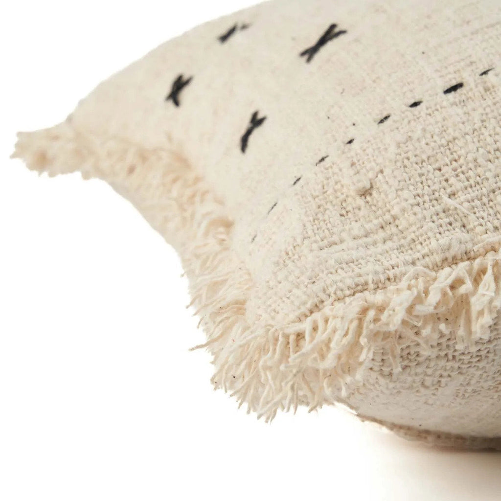 De French Kiss Kussenhoes - Natuurlijk Zwart — Bazar Bizar, foto 6