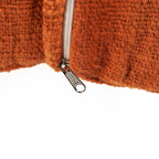 De Zillion Kiss kussenhoes - Terracotta wit — Bazar Bizar, foto 6