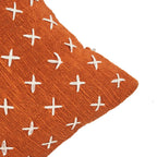 De Zillion Kiss kussenhoes - Terracotta wit — Bazar Bizar, foto 5