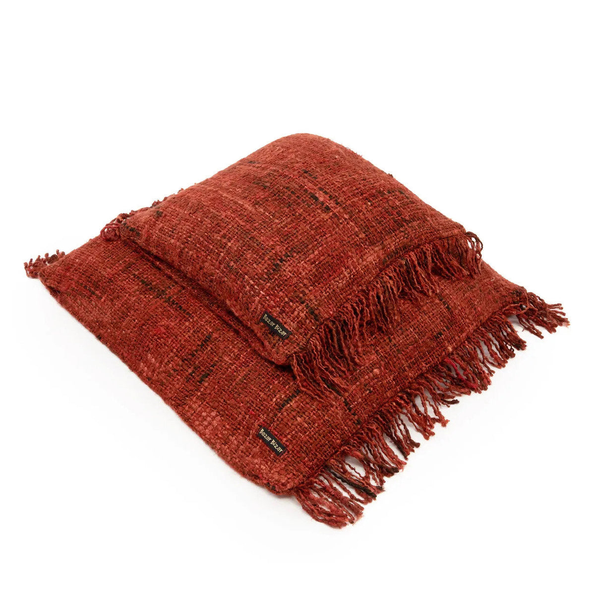 The Oh My Gee Kussenhoes - Kersenrood - 60x60 — Bazar Bizar, foto 5