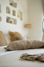 De Oh My Gee Kussenhoes - Betonfluweel - 35x100 — Bazar Bizar, foto 2