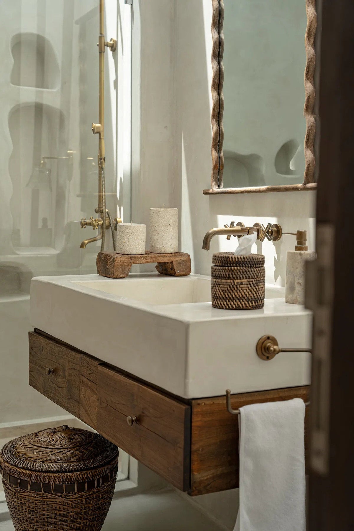 The Colonial Tissue Box - Natuurlijk bruin — Bazar Bizar, foto 4