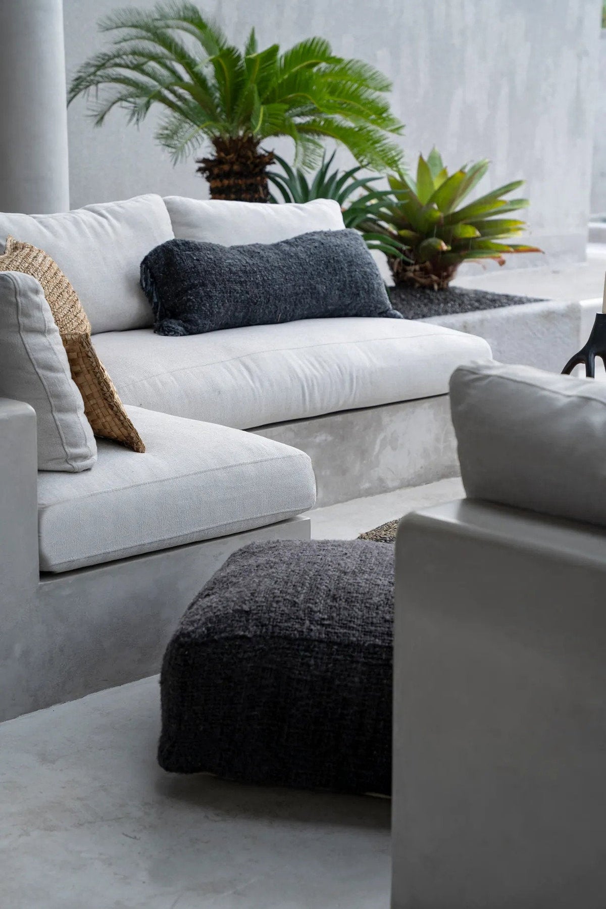 The Oh My Gee Kussenhoes - Zwart Marine - 35x100 — Bazar Bizar, foto 3