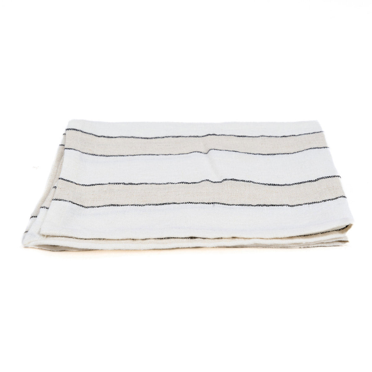 Het Provence Servet - Natuurlijk Zwart Wit - 45x45 — Bazar Bizar, foto 7