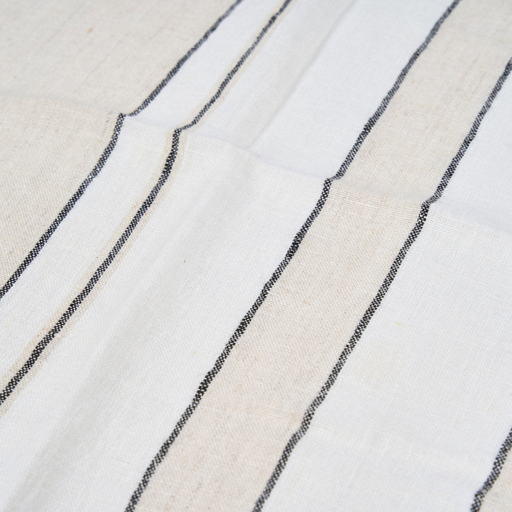 Het Provence Servet - Natuurlijk Zwart Wit - 45x45 — Bazar Bizar, foto 6