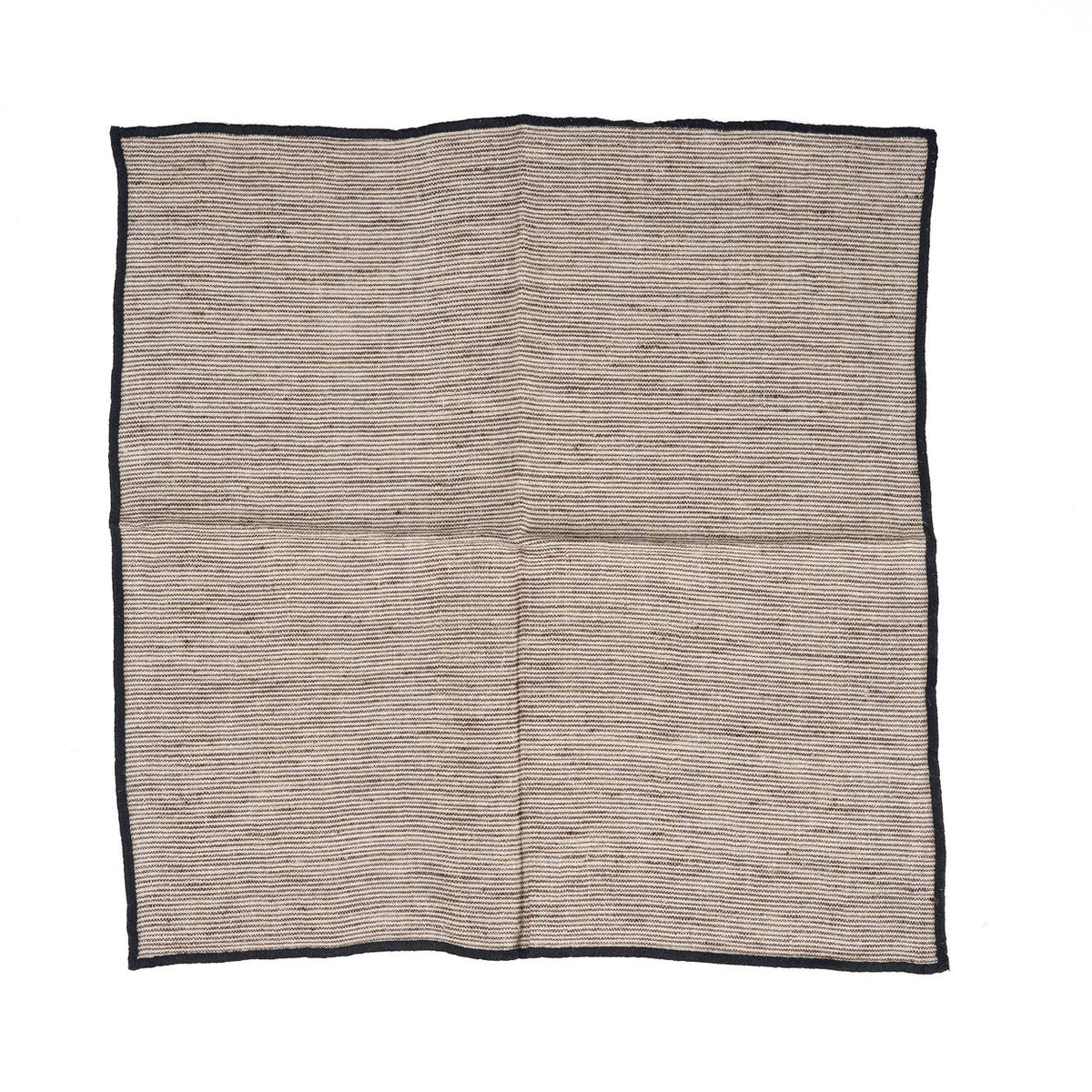 De Code Linnen Servet - Natuurlijk Zwart - 45x45 — Bazar Bizar, foto 6
