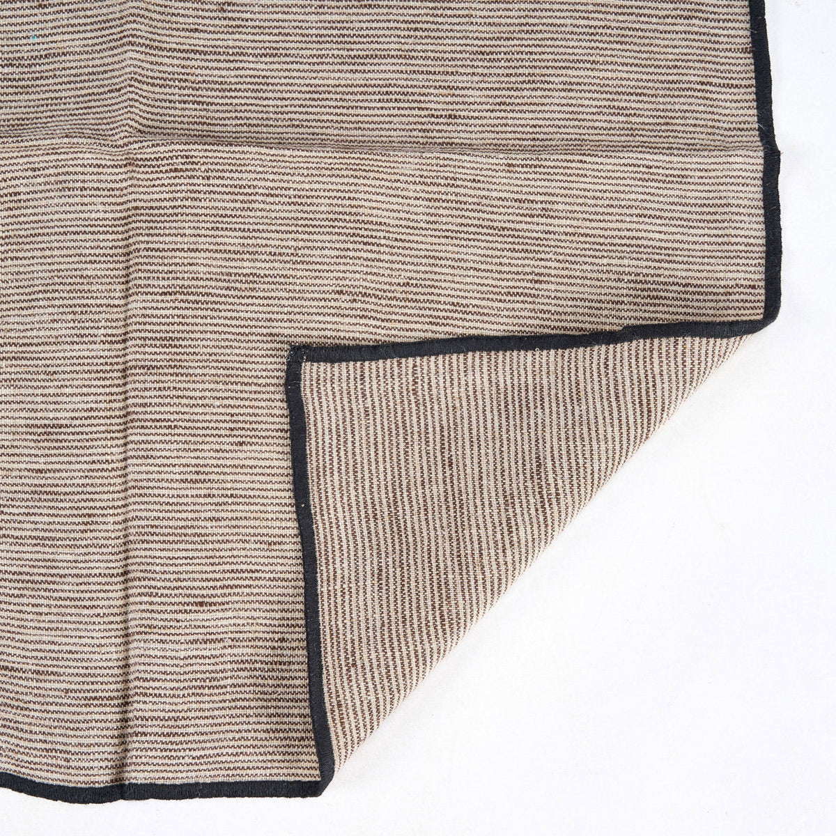 De Code Linnen Servet - Natuurlijk Zwart - 45x45 — Bazar Bizar, foto 7