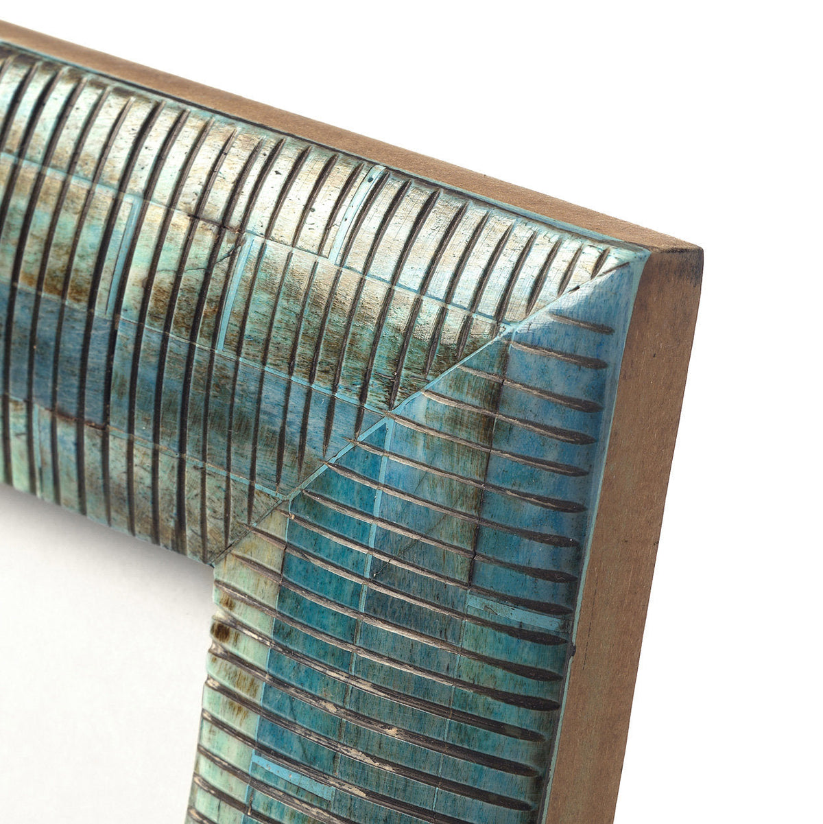 Het Ocean Ripple Frame - Turkoois - 10x10 — Bazar Bizar, foto 2