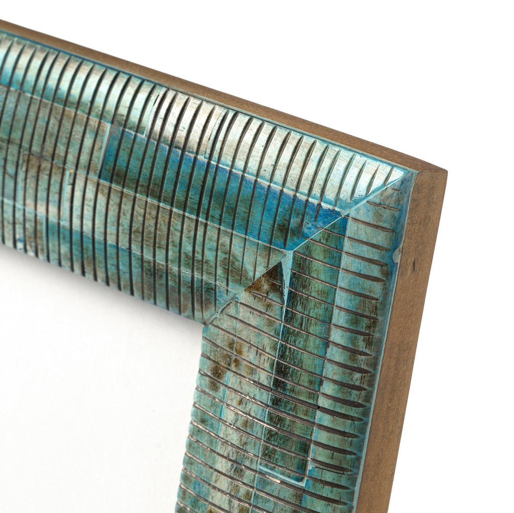 Het Ocean Ripple Frame - Turkoois - 10x15 — Bazar Bizar, foto 2