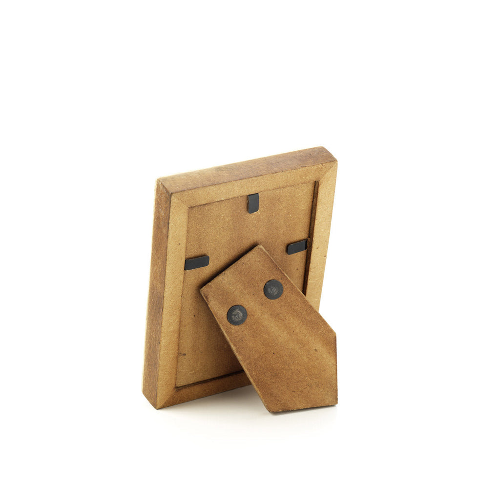 Het diamantgeslepen frame - witbruin - 5x7 — Bazar Bizar, foto 3