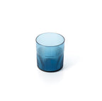 De Azure Rippled Low Tumbler - Blauw — Bazar Bizar, foto 4