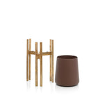 De Gevorkte Wortelplanter - Natuurlijk Bruin - M — Bazar Bizar, foto 3