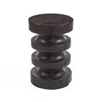 De Mocha Rings Bijzettafel - Donker Walnoot — Bazar Bizar, foto 5