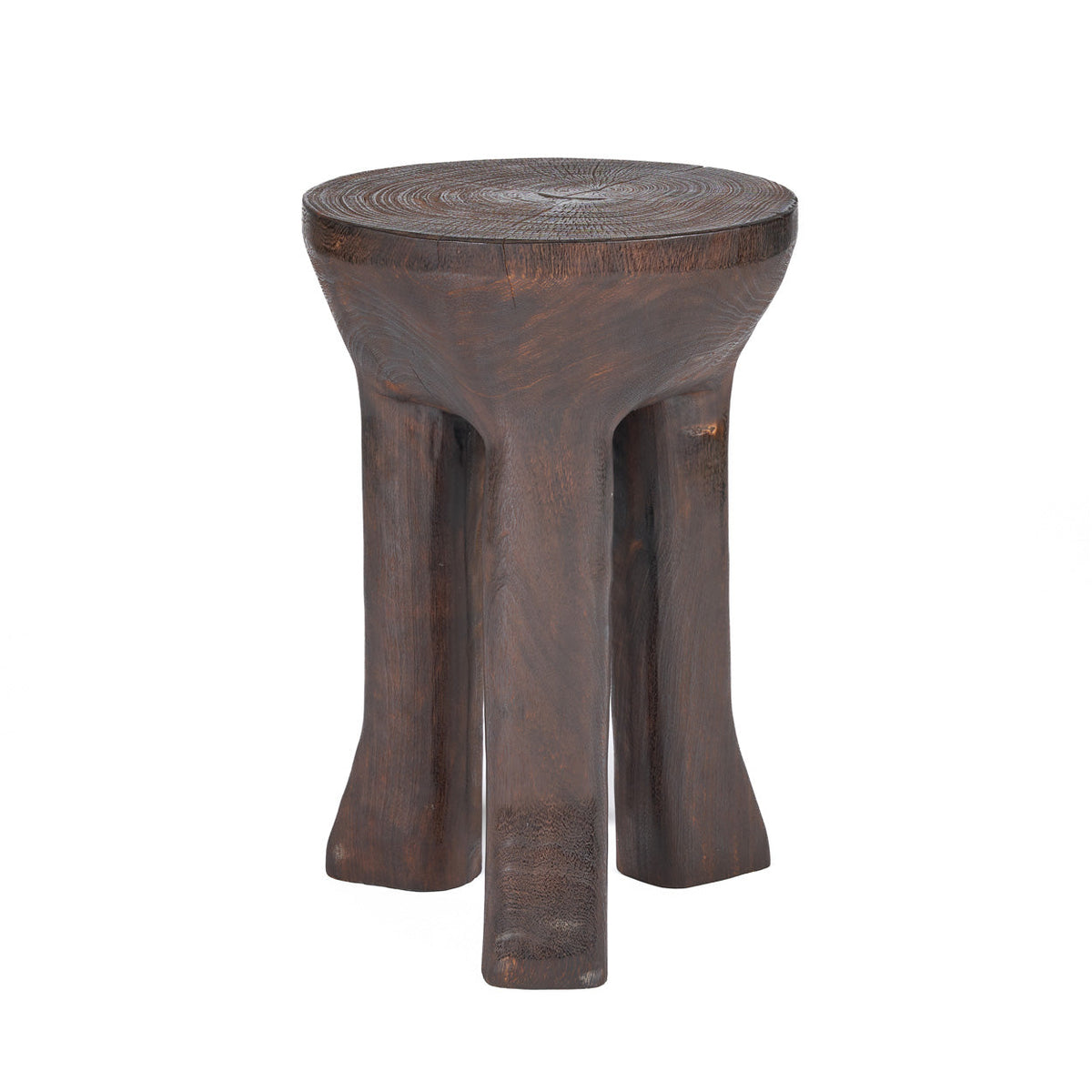 De Java Tripod Bijzettafel - Donker Walnoot — Bazar Bizar, foto 6
