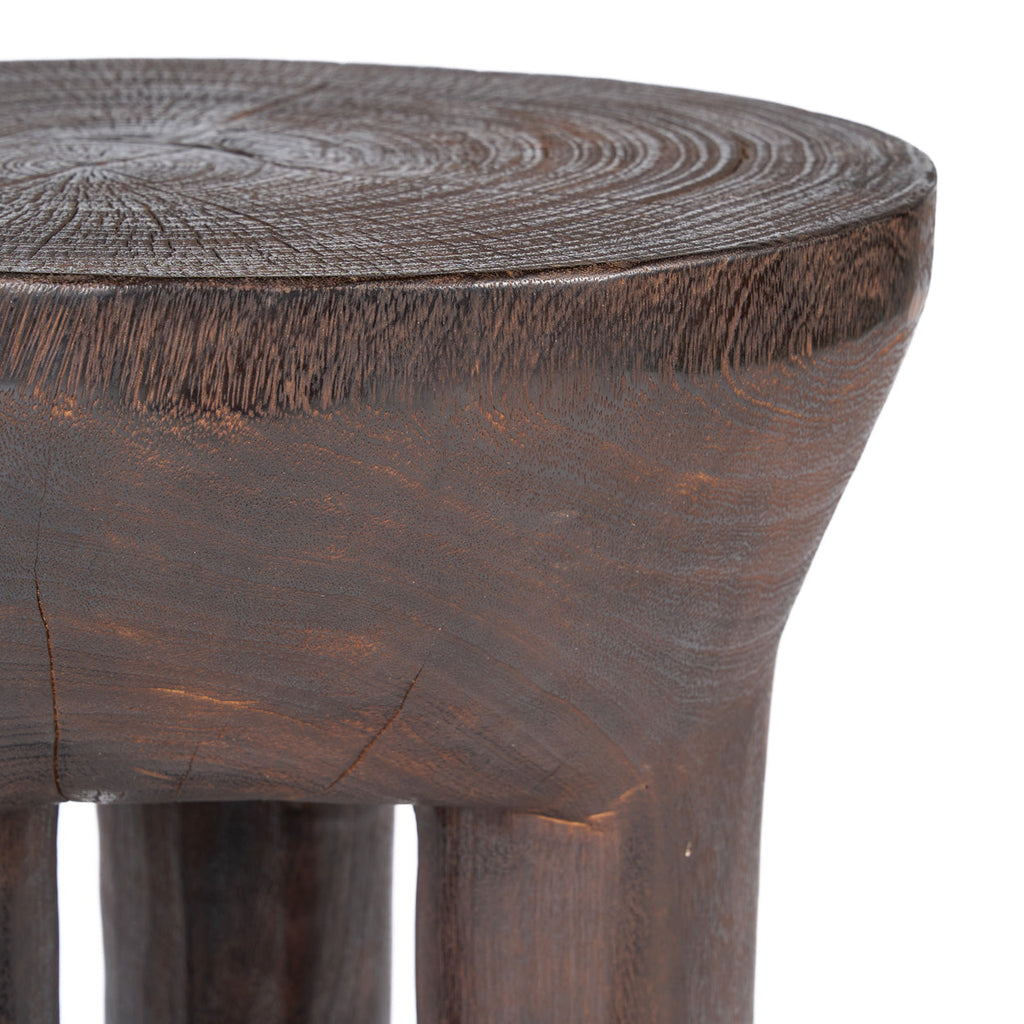 De Java Tripod Bijzettafel - Donker Walnoot — Bazar Bizar, foto 8