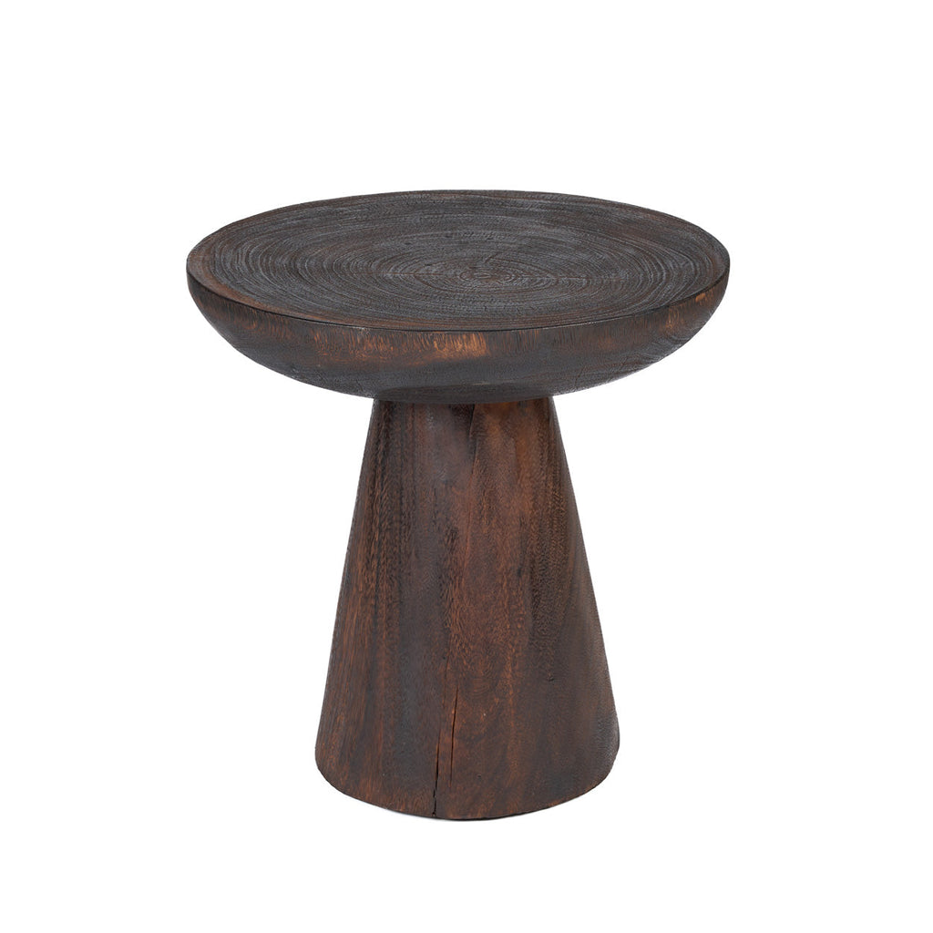 The Cone Alone bijzettafel - donker walnoot — Bazar Bizar, foto 3