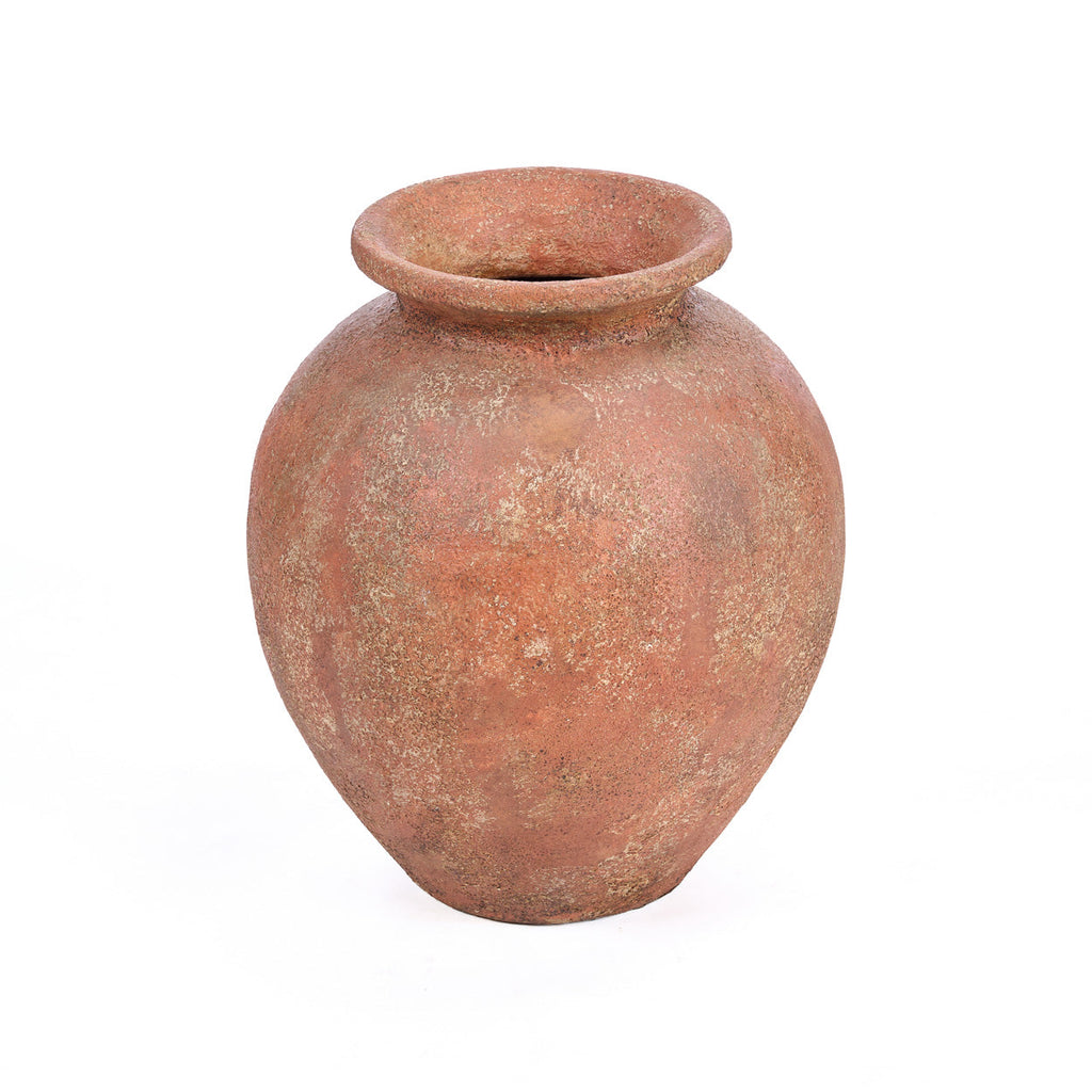 De Clay Silence Vaas - Terracotta - XL — Bazar Bizar, foto 3