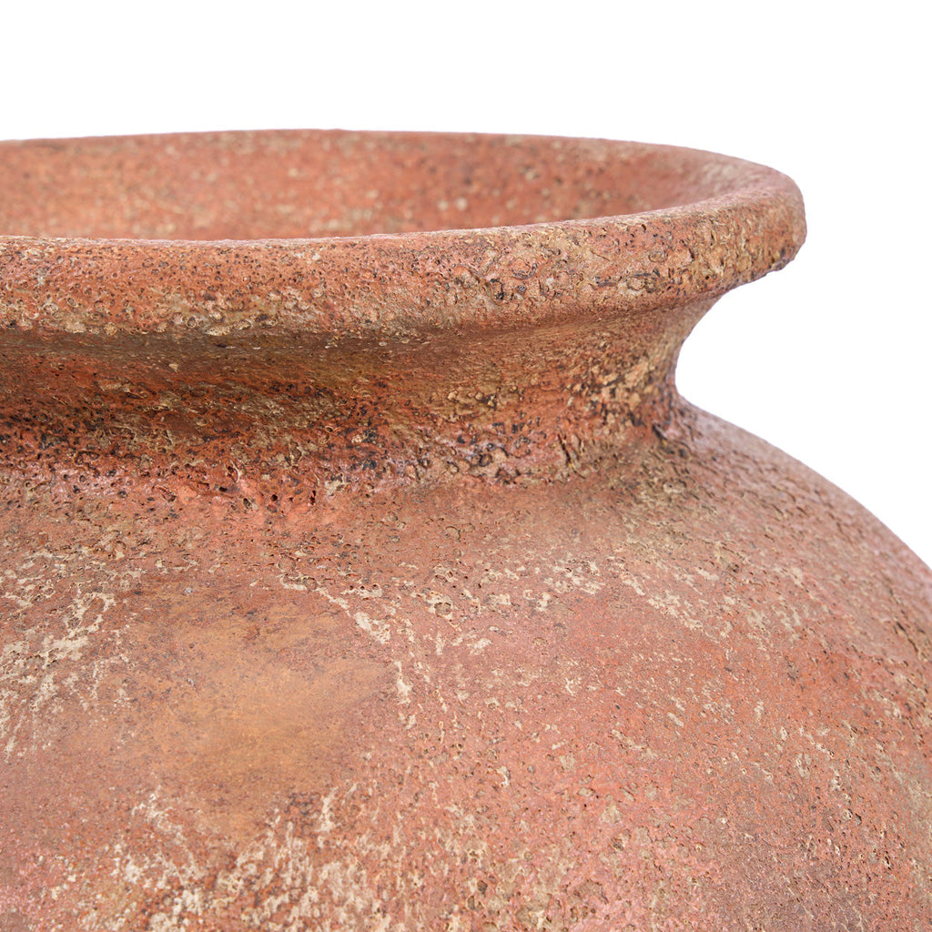 De Clay Silence Vaas - Terracotta - XL — Bazar Bizar, foto 4