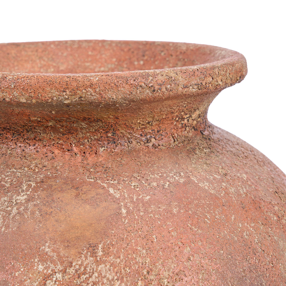De Clay Silence Vaas - Terracotta - XL — Bazar Bizar, foto 4