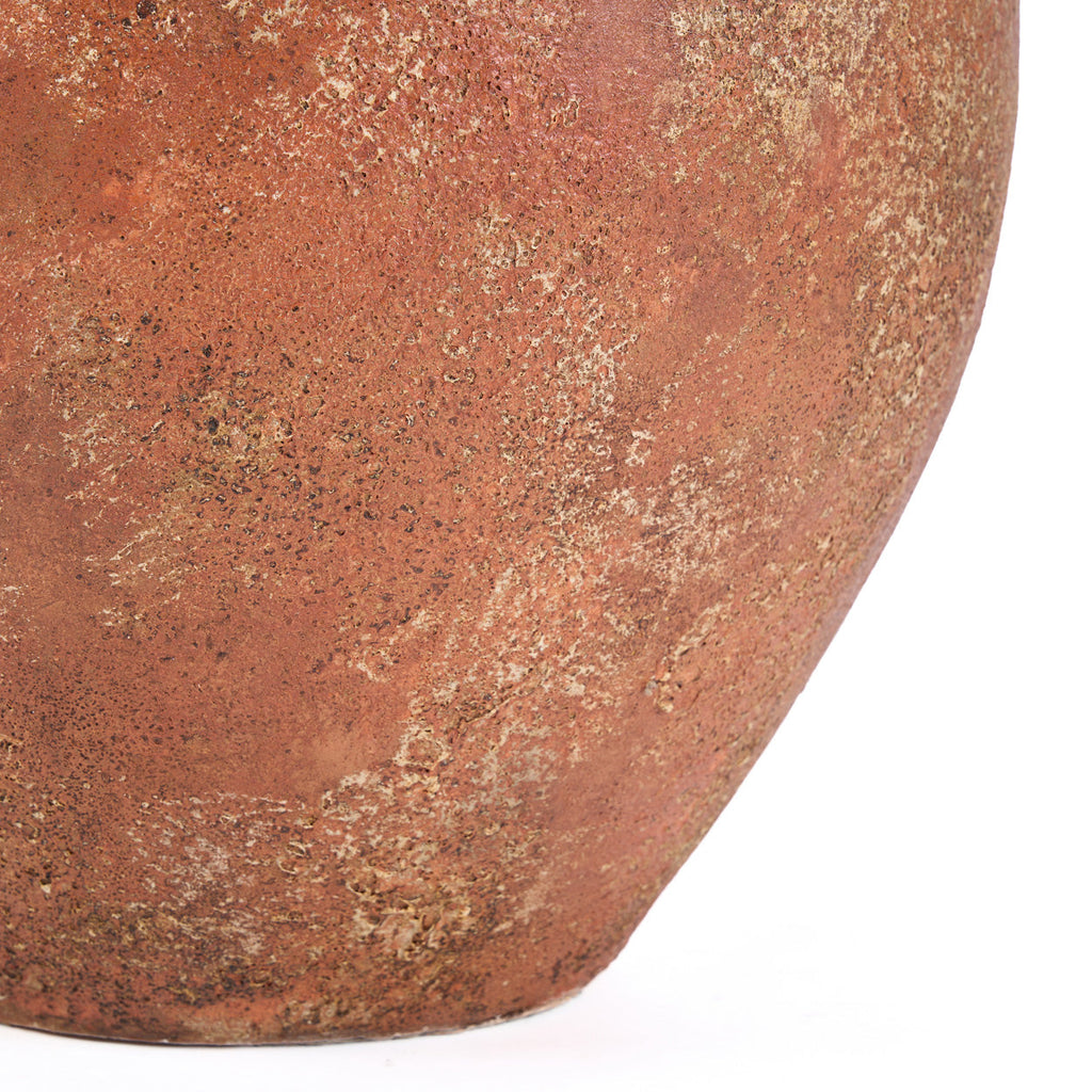 De Clay Silence Vaas - Terracotta - XL — Bazar Bizar, foto 7