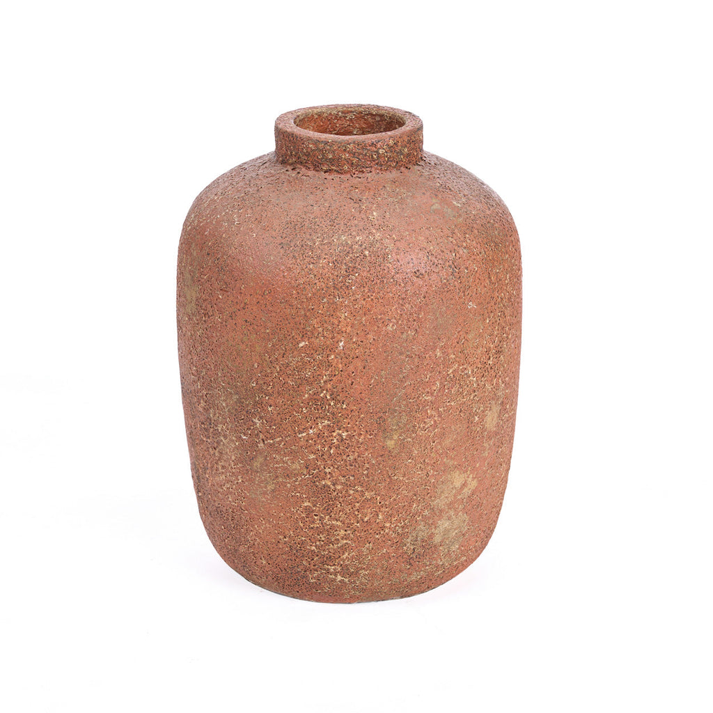 De Clay Echo Vaas - Terracotta - L — Bazar Bizar, foto 4