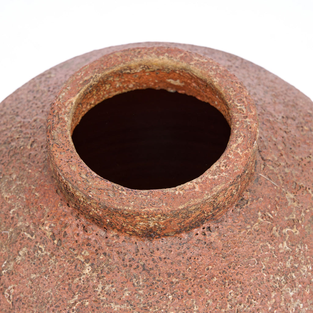 De Clay Echo Vaas - Terracotta - L — Bazar Bizar, foto 10
