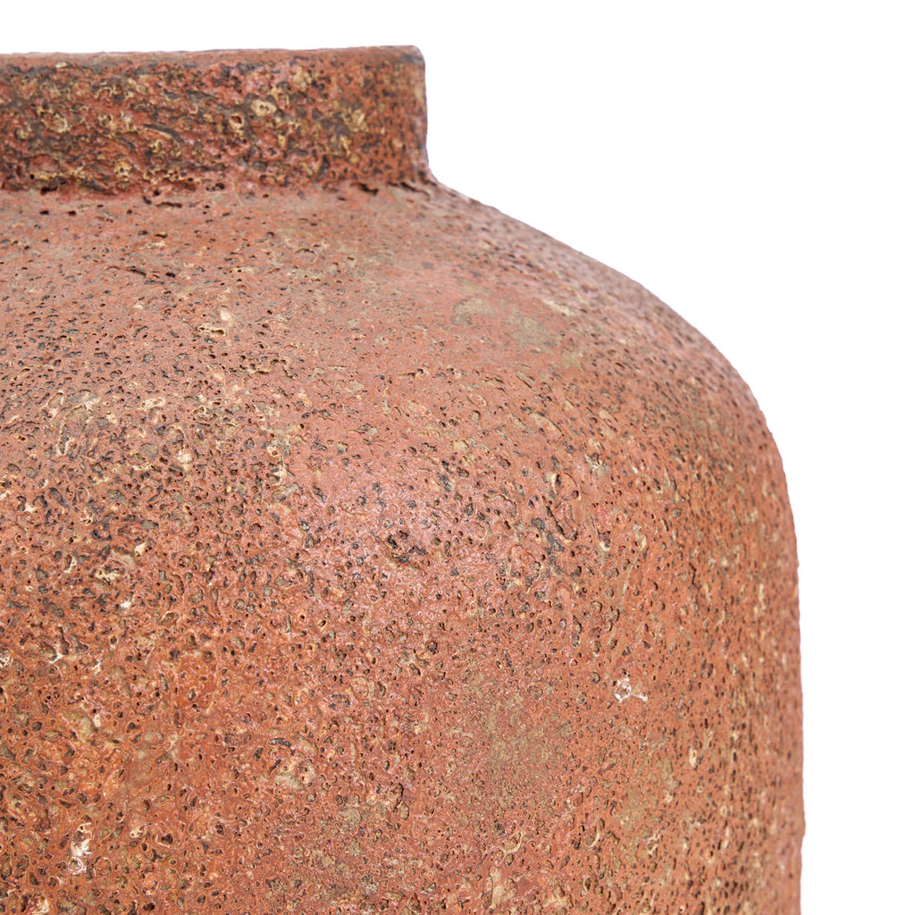 De Clay Echo Vaas - Terracotta - L — Bazar Bizar, foto 7