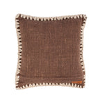 De Espresso Edge Kussenhoes - Bruin Wit — Bazar Bizar, foto 4