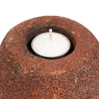 De Cavestone Kaarsenhouder - Terracotta — Bazar Bizar, foto 6