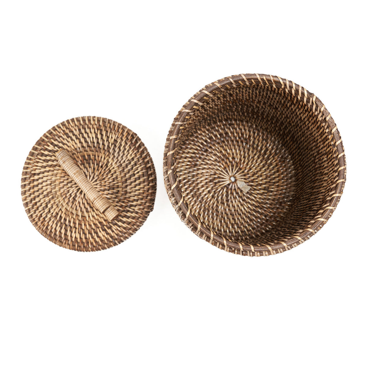 De Rotan Bak Hoog - Natuurlijk Bruin — Bazar Bizar, foto 7