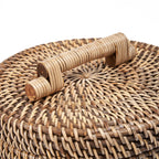De Rotan Bak Hoog - Natuurlijk Bruin — Bazar Bizar, foto 5