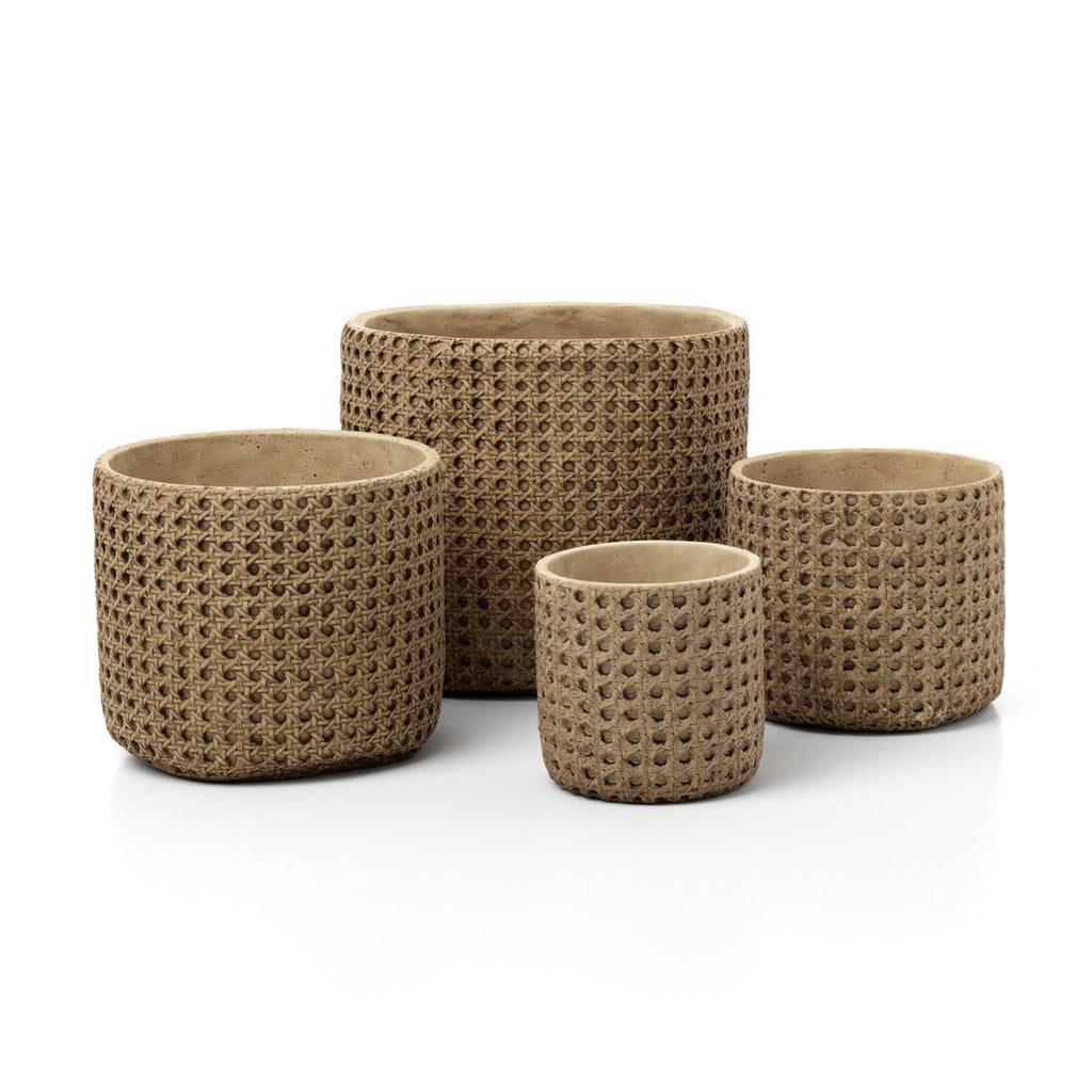 De RattanRock Planter - Naturel - S — Bazar Bizar, foto 4