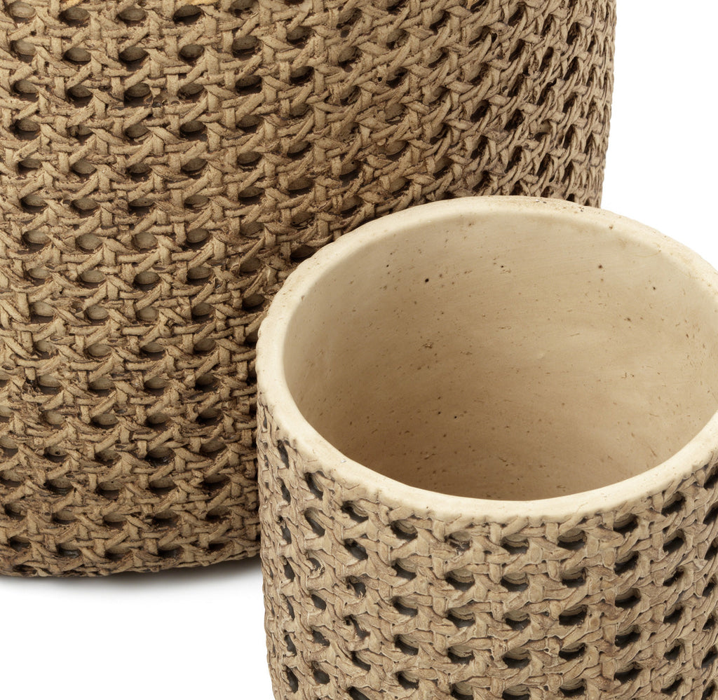 De RattanRock Planter - Naturel - S — Bazar Bizar, foto 3