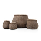 De Faux-Puff Planter - Bruin - M — Bazar Bizar, foto 4