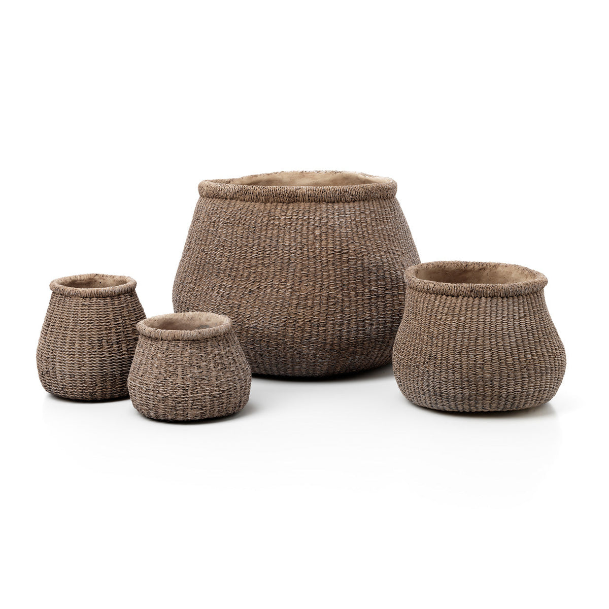 De Faux-Puff Planter - Bruin - S — Bazar Bizar, foto 5