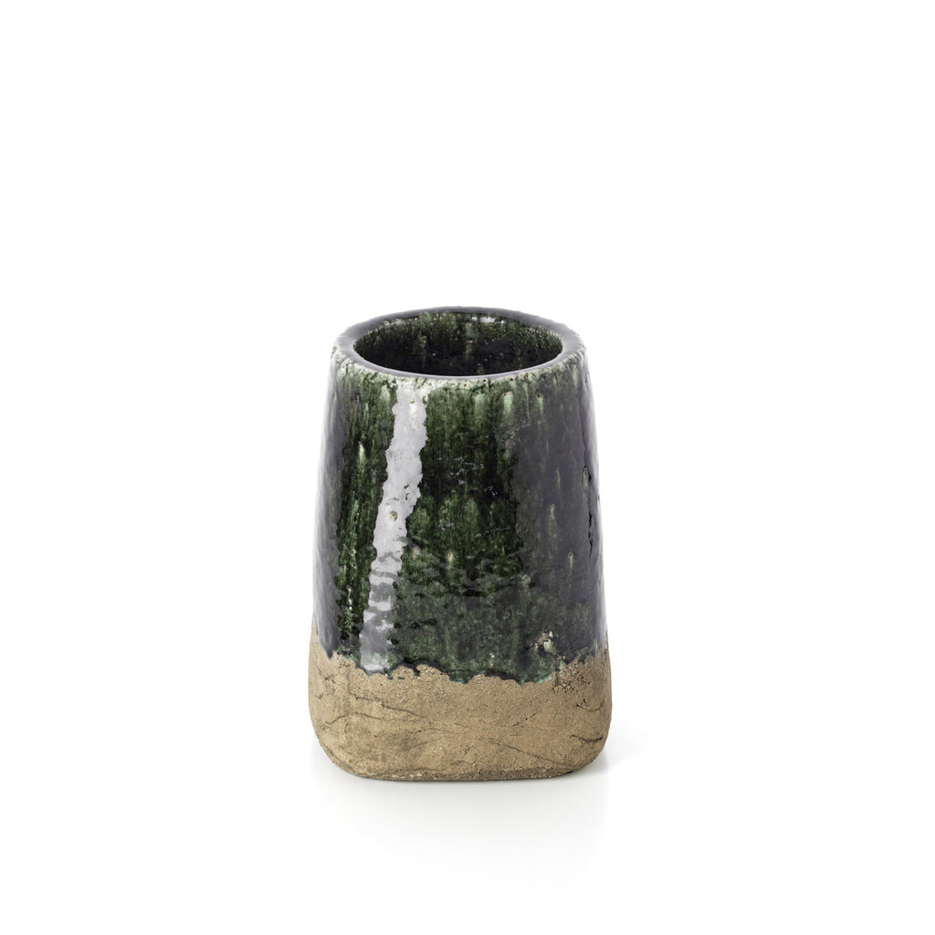 De Moss Conische Plantenbak - Betongroen - L — Bazar Bizar, foto 3