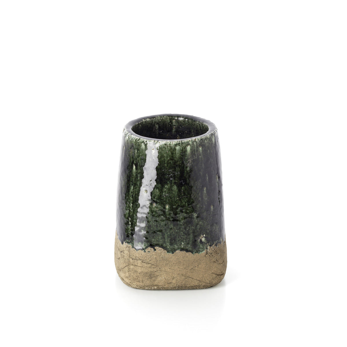 De Moss Conische Plantenbak - Betongroen - L — Bazar Bizar, foto 3